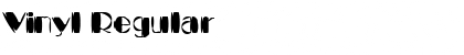 Vinyl Regular Font