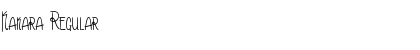 Kakara Regular Font