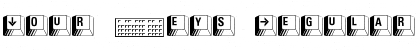 Your Keys Regular Font