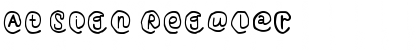 At Sign Regular Font