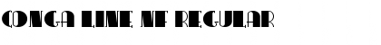Conga Line NF Regular Font