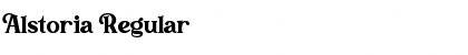 Alstoria Regular Font