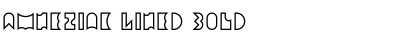 Amneziak Lined Bold Font