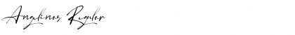 Angelinas Regular Font