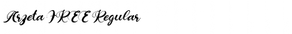 Arzeta FREE Regular Font