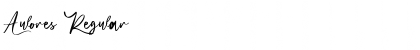 Aulores Regular Font