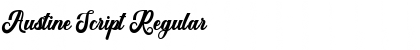 Austine Script Regular Font