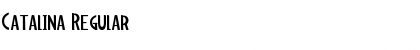 Catalina Regular Font
