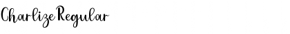 Charlize Regular Font