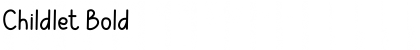 Childlet Bold Font