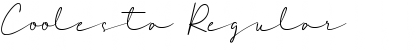 Coolesta Regular Font