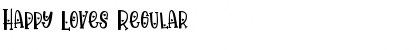 Happy Loves Regular Font