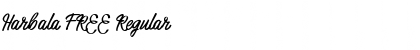Harbala FREE Regular Font