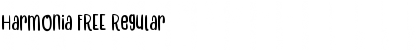 Harmonia FREE Regular Font