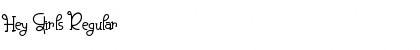 Hey Girls Regular Font