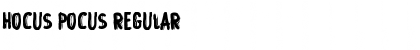 Hocus Pocus Regular Font