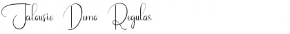 Jalousie Demo Regular Font