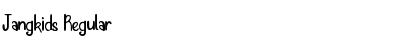 Jangkids Regular Font