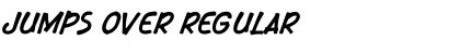 Jumps Over Regular Font