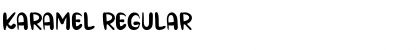 KARAMEL Regular Font