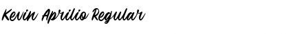 Kevin Aprilio Regular Font