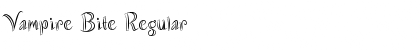 Vampire Bite Regular Font