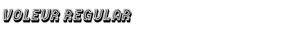 Voleur Regular Font