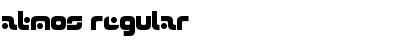 Atmos Regular Font