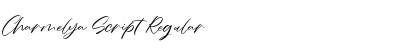 Charmelya Script Regular Font