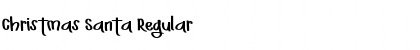 Christmas Santa Regular Font