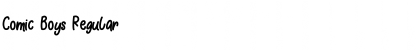 Comic Boys Regular Font