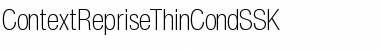 ContextRepriseThinCondSSK Regular Font