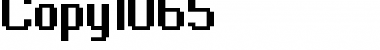 copy 10_65 Regular Font