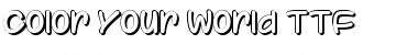Color Your World Regular Font