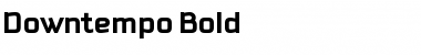 Downtempo Regular Font