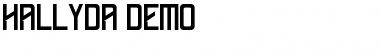 Hallyda Demo Regular Font