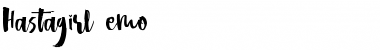 Hastagirl One DEMO Regular Font