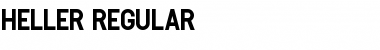 Heller Regular Font