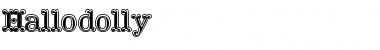 Hallodolly Regular Font
