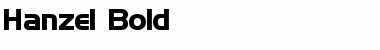 Hanzel Bold Font