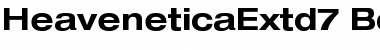 HeaveneticaExtd7 BoldSH Font