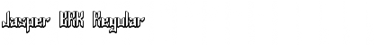 Jasper BRK Regular Font
