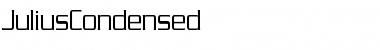 JuliusCondensed Regular Font