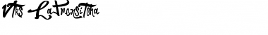 Vtks LaPrensitcha Regular Font