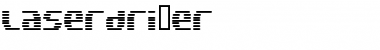 Laserdri&#56690 Regular Font