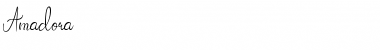 Amadora Regular Font