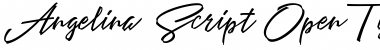 Angelines Script Regular Font