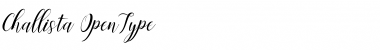 Challista Regular Font