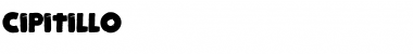 Cipitillo Regular Font