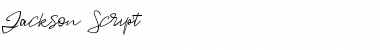 Jackson Script Regular Font
